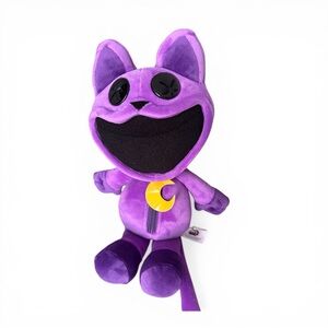 Poppy Playtime CatNap Purple Plush Doll Toy 12”